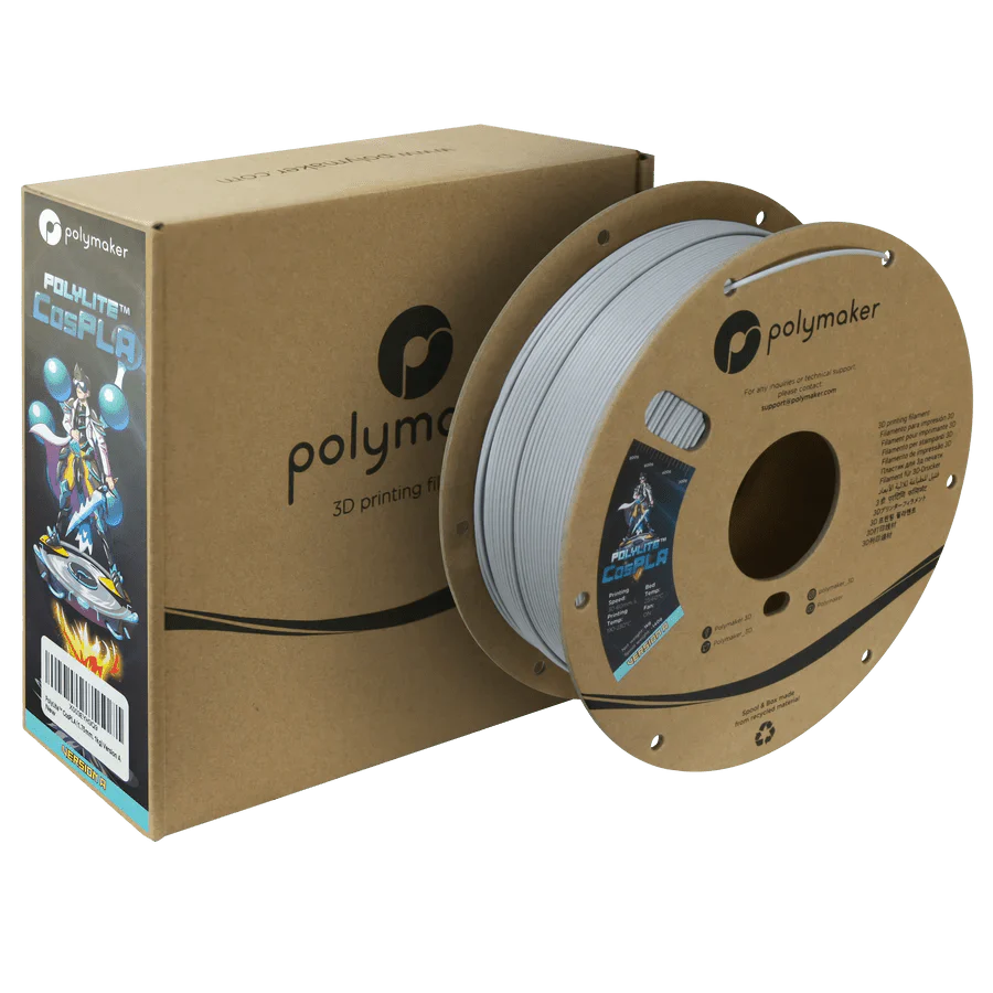 Polymaker - PolyLite - CosPLA Durable and Sandable PLA 3D Printer Filament 1KG 1.75mm