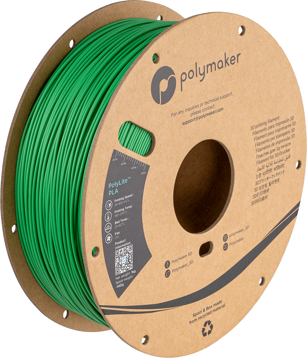 Polymaker - PolyLite PLA 3D Printer Filament 1KG 1.75mm
