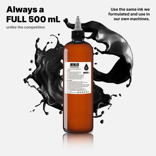 Ninja Transfers - Premium DTF Black Ink