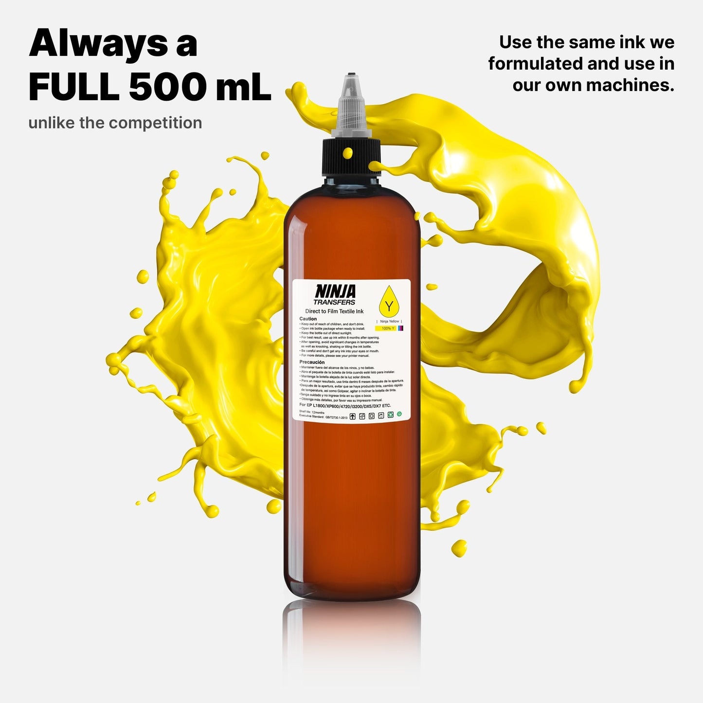 Ninja Transfers - Premium DTF Ink 500mL