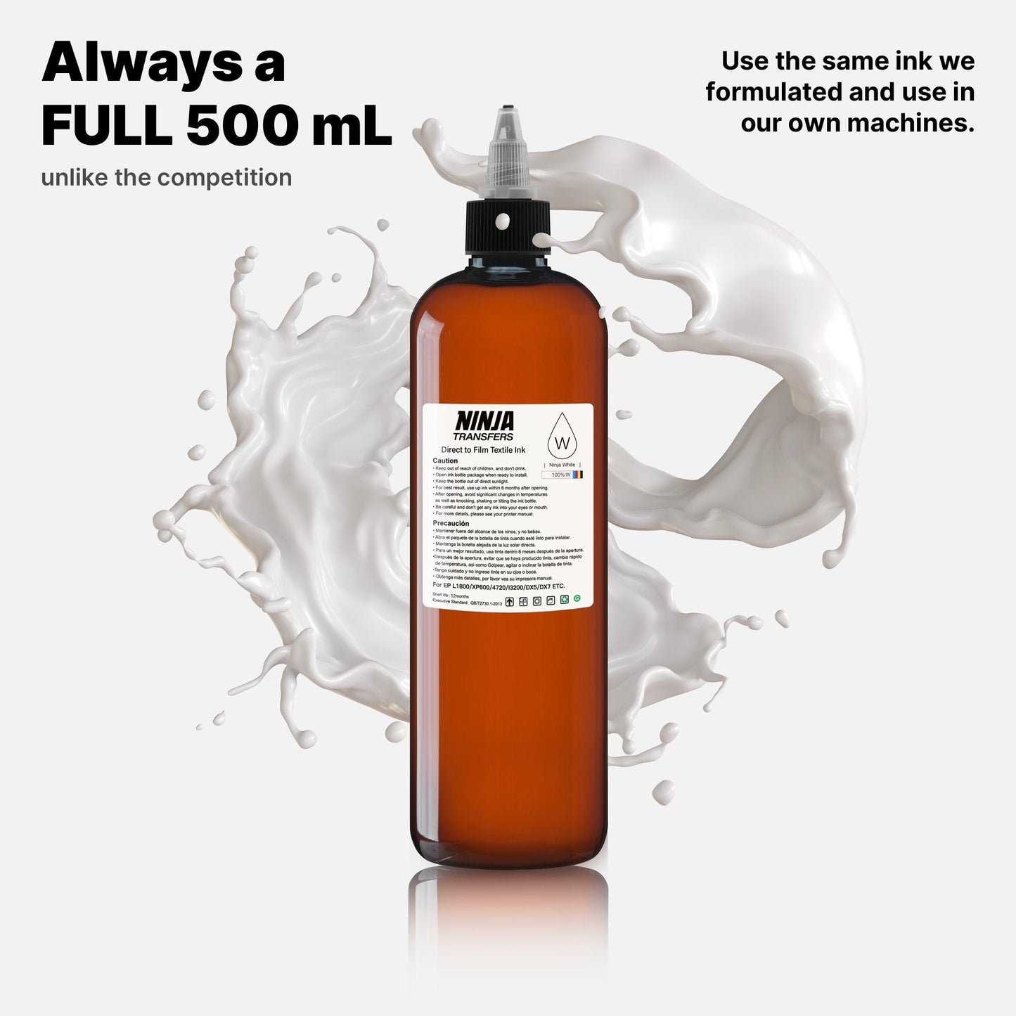 Ninja Transfers - Premium DTF Ink 500mL