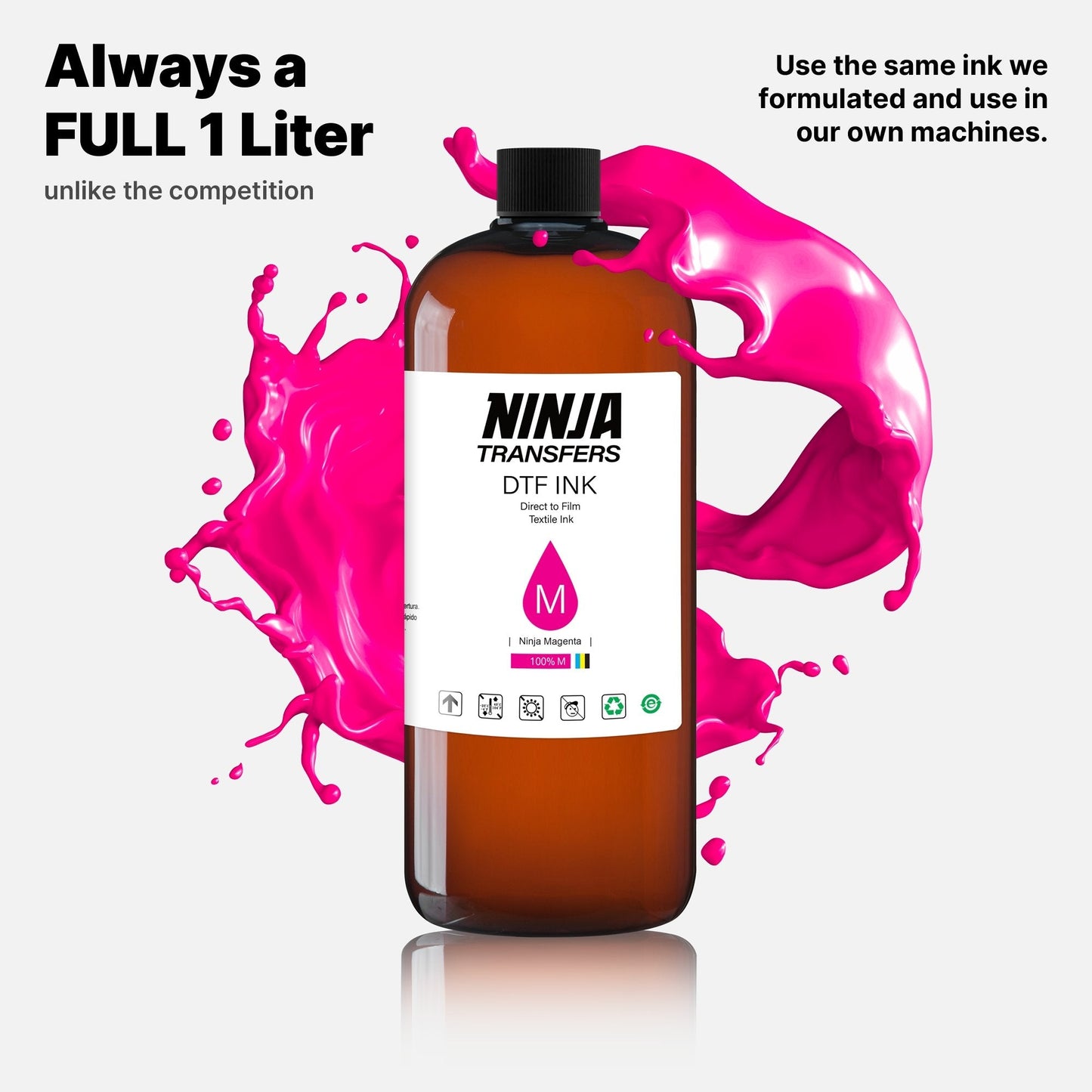 Ninja Transfers - Premium DTF Magenta Ink