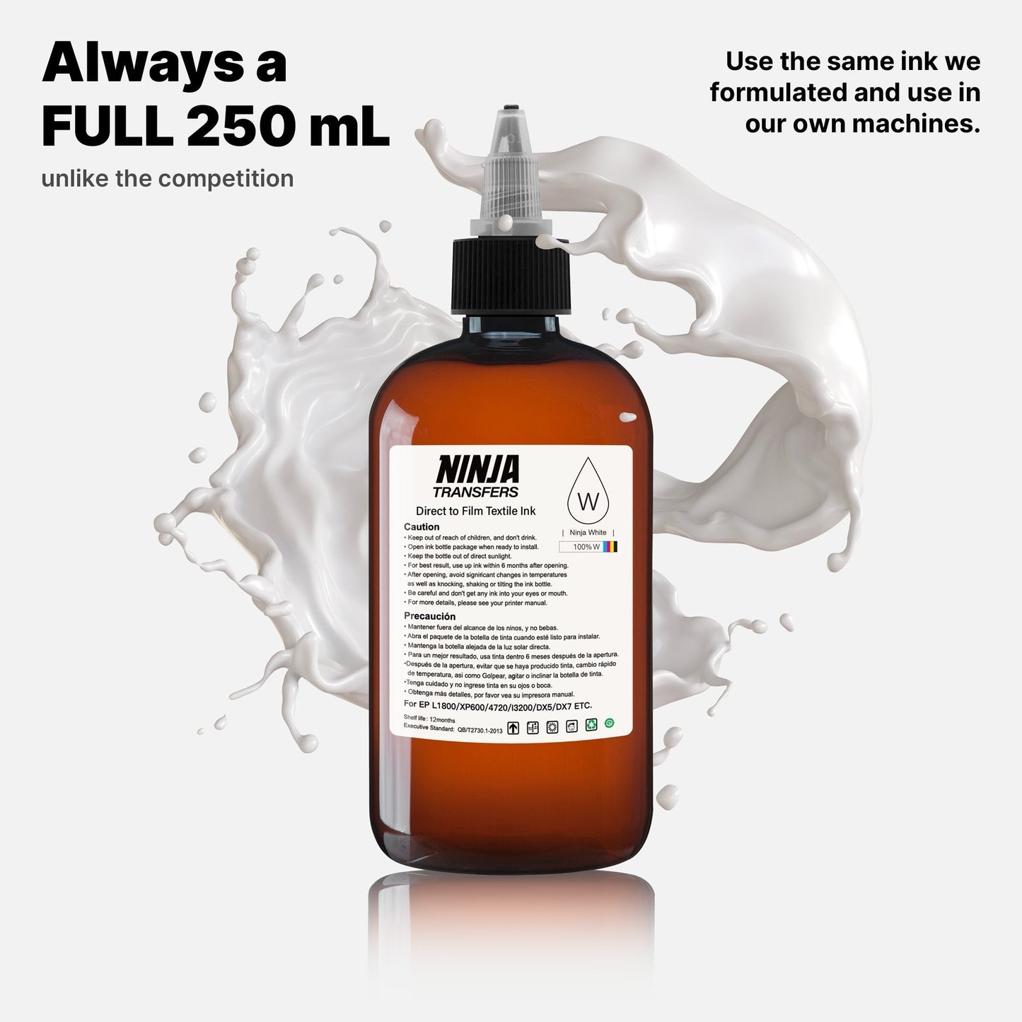 Ninja Transfers - Premium DTF White Ink