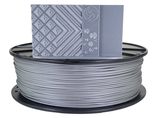 3D Fuel - Tough Pro PLA+, Metallic Silver, 1.75mm