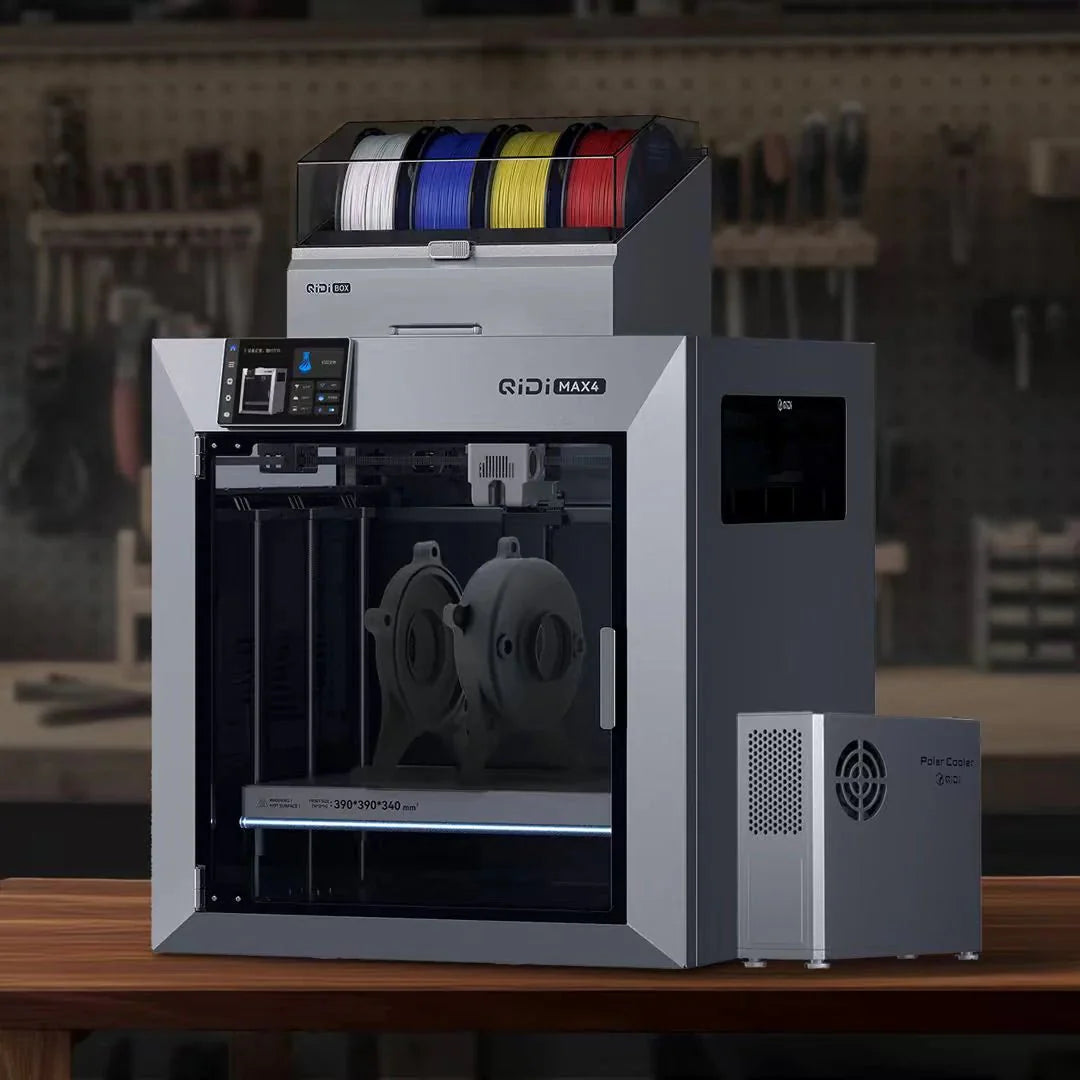 Qidi Max4 - Large Format Industrial Quality CoreXY 3D Printer (Max 4 and Combo Options)