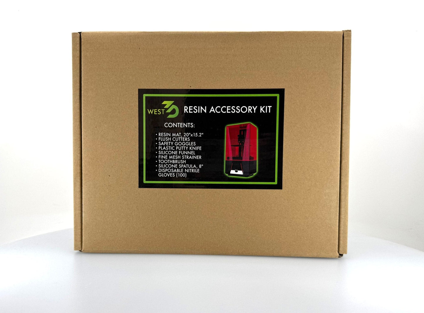Resin 3D Printer Starter Accessory Kit (SLA / LCD)