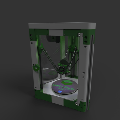Rolohaun Delta Flyer DIY 3D Printer Kit | Compact Delta Build
