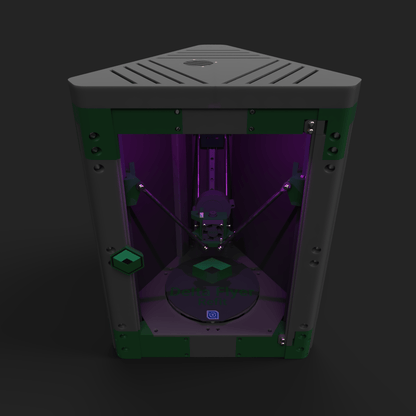 Rolohaun Delta Flyer DIY 3D Printer Kit | Compact Delta Build