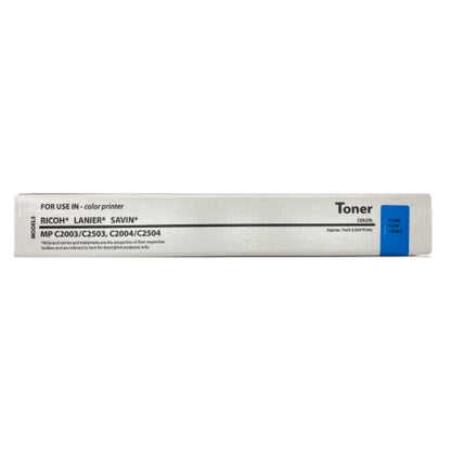 Cyan Ricoh MP C2503 Generic Toner Cartridge (841921)