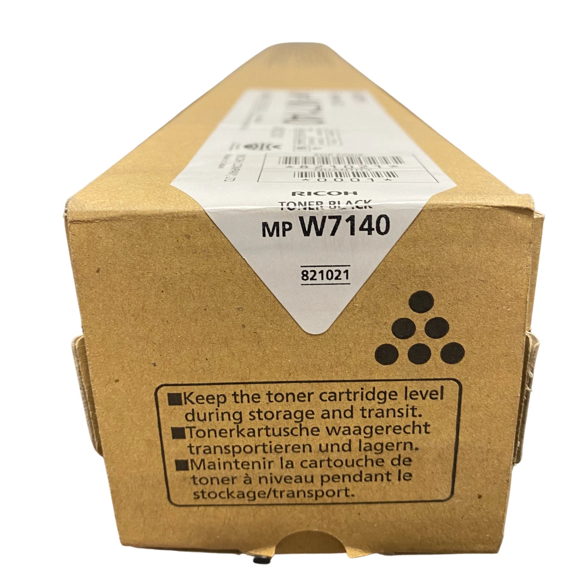 Ricoh 821021 MP W7140 Black Toner Cartridge Genuine