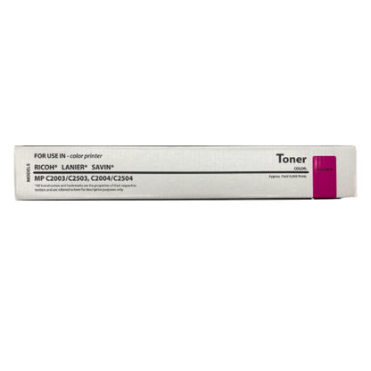 Magenta Ricoh MP C2504 Generic Toner Cartridge (841920)