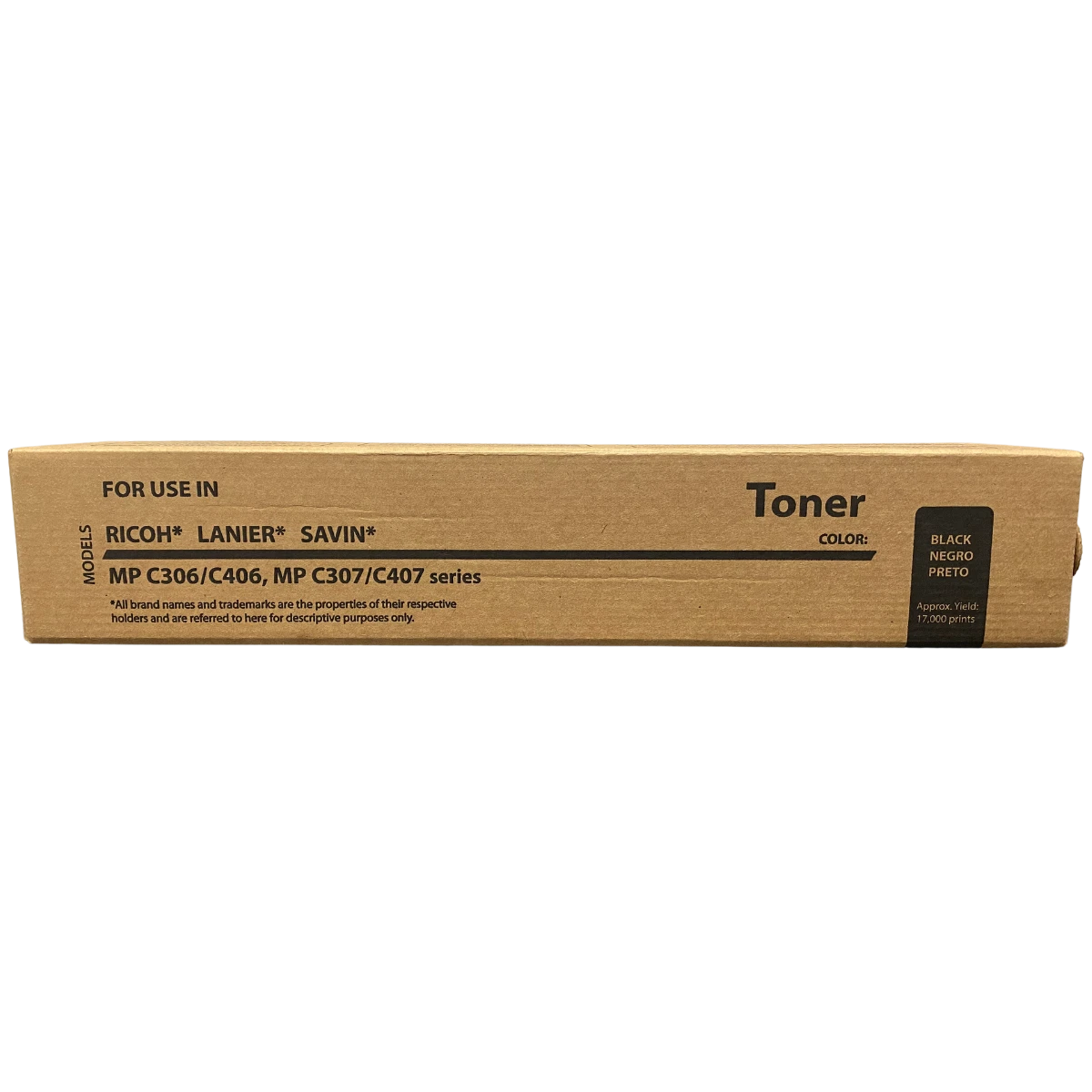 Black Generic Ricoh 842091 MP C407 Toner Cartridge