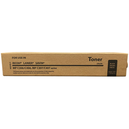 Black Generic Ricoh 842091 MP C407 Toner Cartridge