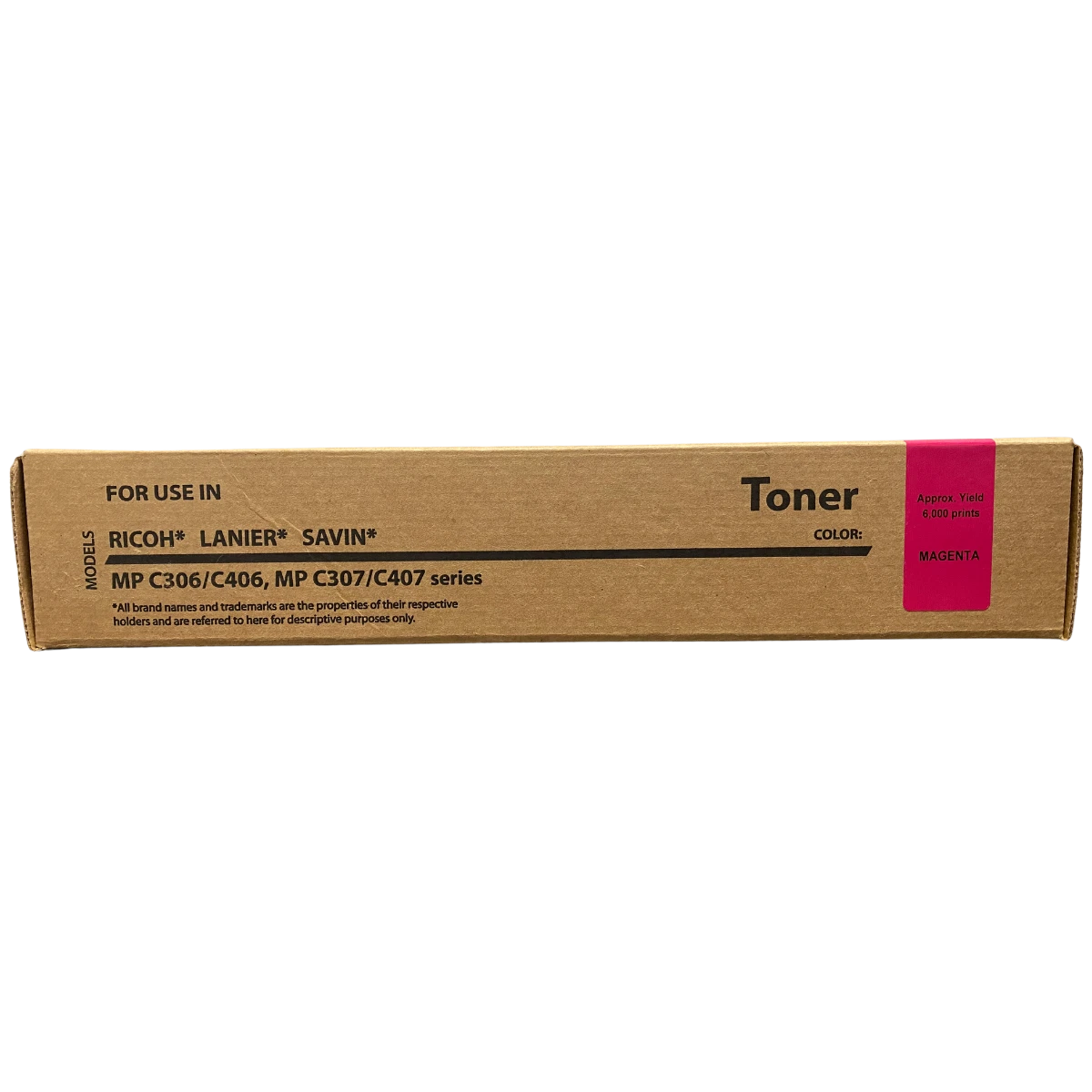 Magenta Generic Ricoh 842093 MP C307 Toner Cartridge - Made in Japan/USA
