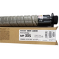 Black Ricoh 842141 MP 305+ Genuine Toner Cartridge