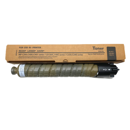 Black Generic Ricoh MP C401 Toner Cartridge (841724) - Made in Japan/USA