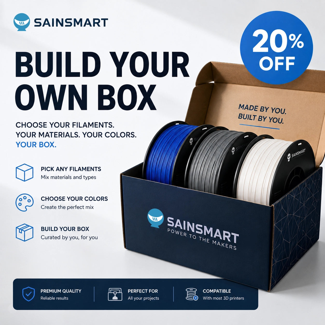 SainSmart - Build your Own Filament Box (20% OFF)