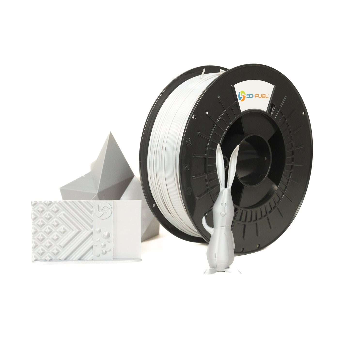 3D Fuel - Silk PLA+, Silky Silverbell, 1.75mm