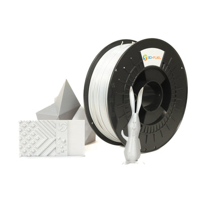 3D Fuel - Silk PLA+, Silky Silverbell, 1.75mm