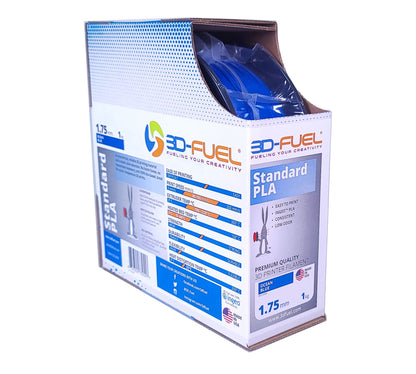 3D-Fuel - Standard PLA+ 3D Printer Filament, Ocean Blue | 1.75mm, 1kg