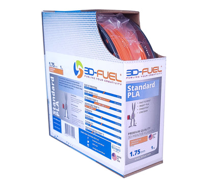 3D Fuel - Standard PLA+, Tangerine Orange, 1.75mm
