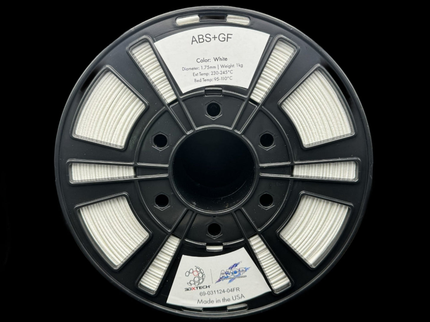 Advanced 3D Printing ABS+GF10 10% Glass Fiber Reinforced Filament (1kg)