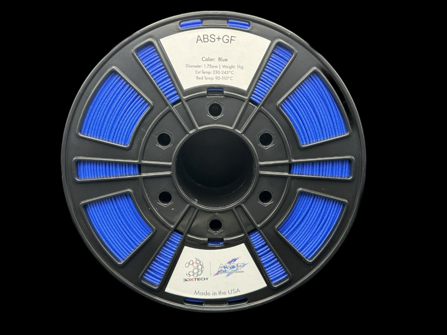 Advanced 3D Printing ABS+GF10 10% Glass Fiber Reinforced Filament (1kg)