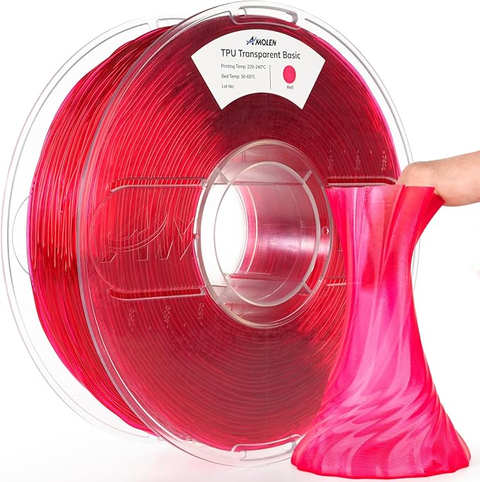 Amolen - TPU Transparent 1.75mm, 1KG/2.2LB