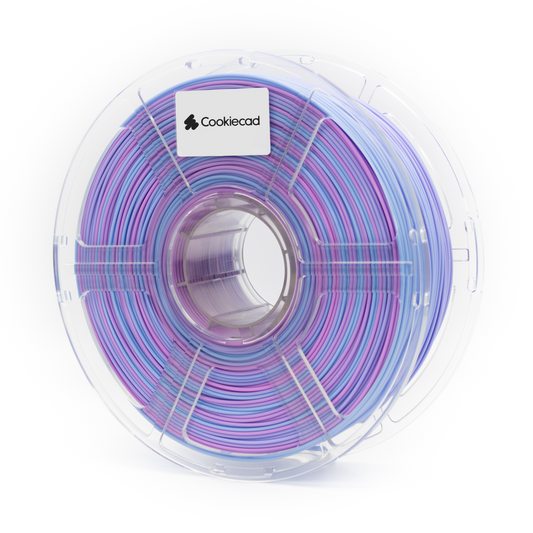Cookiecad - Unicorn Gradient ABS Filament 1.75mm (Pink to Blue to Purple) - 1kg / 2.2lbs