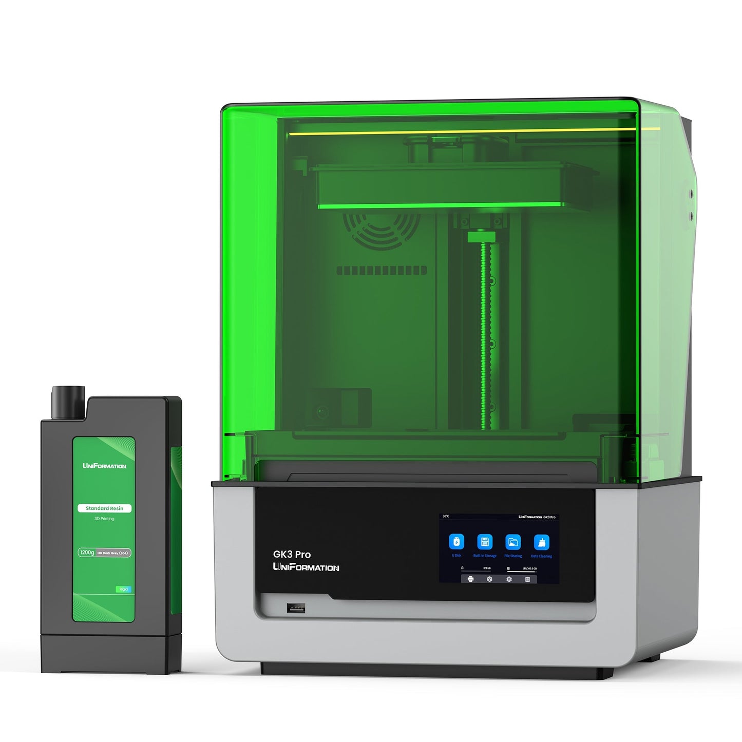 UniFormation GK3 PRO – 16K Resin 3D Printer 385nm UV SLA Industrial Grade