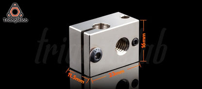 Trianglelab V6 Plated Copper & Titanium Alloy Hotend Kit (24V)